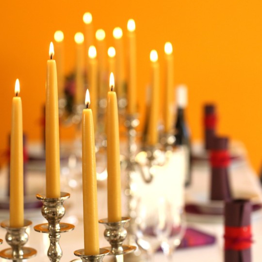 Tafelkerze/Leuchterkerze klein, natur, 5 Stück Tafelkerze/Leuchterkerze klein, natur, 5 Stück