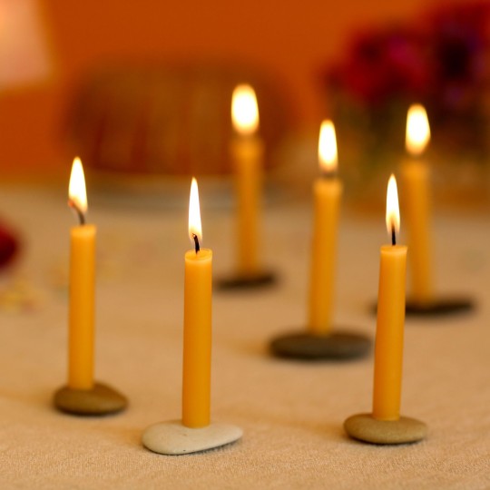 Christbaum-Kerzen, 12 Stück